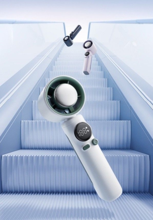 2025 携帯 ハンディファン 冷却プレート 瞬間冷感 ハンド 手持ち ミニ 小型 静音 猛暑対策