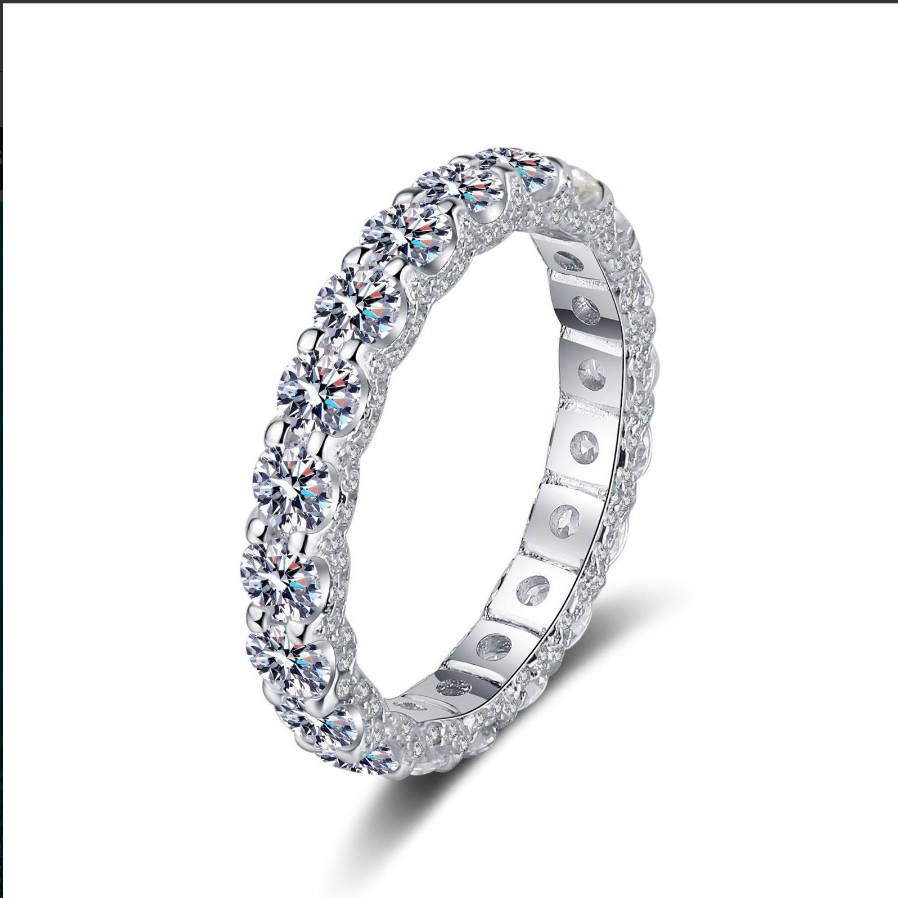 リング 指輪 モアサナイト 2.1ct シルバー925 人工ダイヤモンド モアッサナイト レディース ファッション 人気 普段使い プレゼント