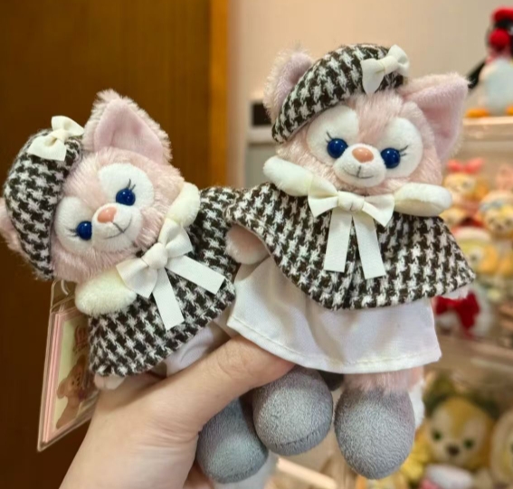 上海ディズニー リーナベル ぬいぐるみキーチェーン 探偵 ダッフィーフレンズ