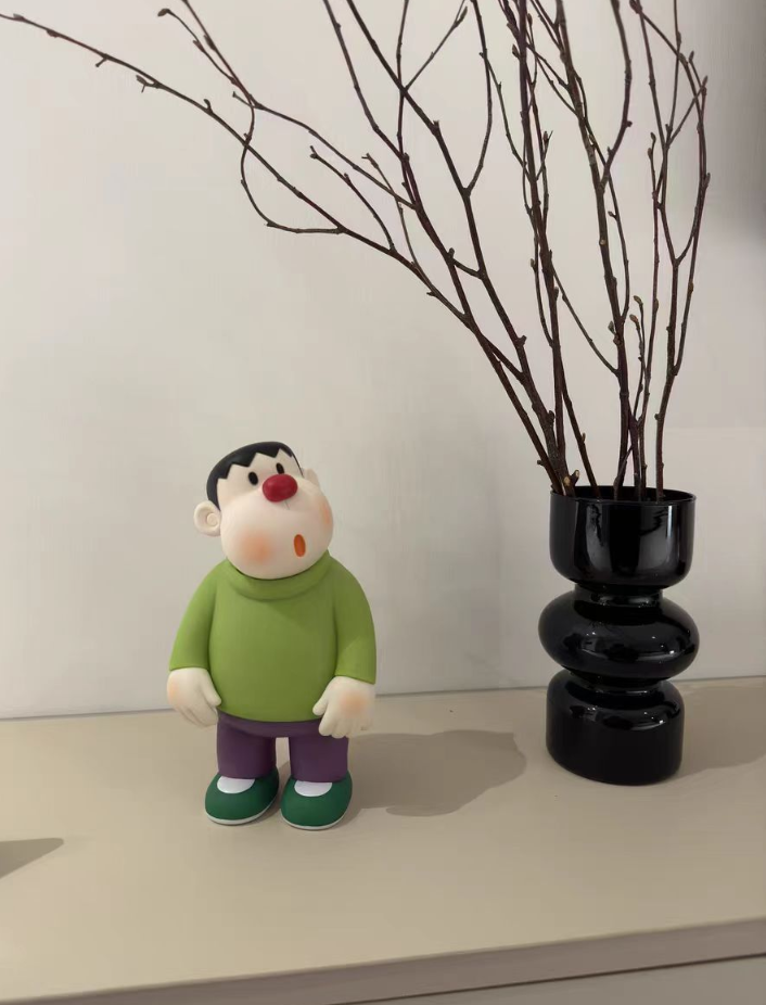 初登場版　ジャイアン フィギュア ソフビ ドラえもん